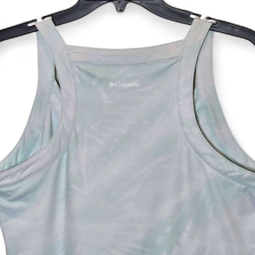 Columbia Omni-Wick Racerback Dress Large Active Tennis Golf Travel Athleisure